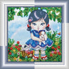 DIY Bead Embroidery Kit "Betty"  5.9"x5.9" / 15.0x15.0 cm