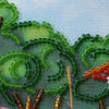 DIY Bead Embroidery Kit "Summer day"  5.9"x5.9" / 15.0x15.0 cm