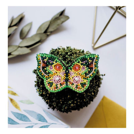Beadwork kit for creating brooch "Summer mood"