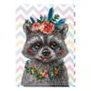DIY Bead Embroidery Kit "Raccoon wanted" 9.1"x12.6" / 23.0x32.0 cm