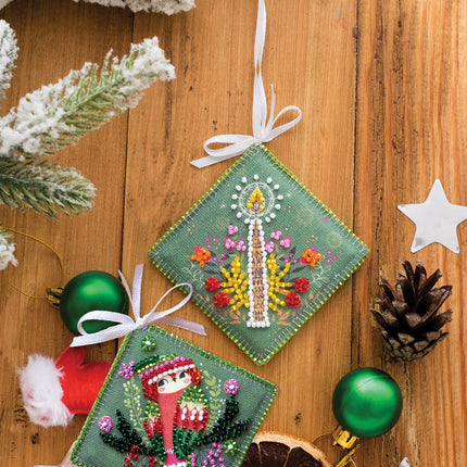 DIY Christmas tree toy kit "Warm hat"