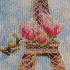 DIY Cross Stitch Kit "Morning in Paris" 6.7"x9.8"