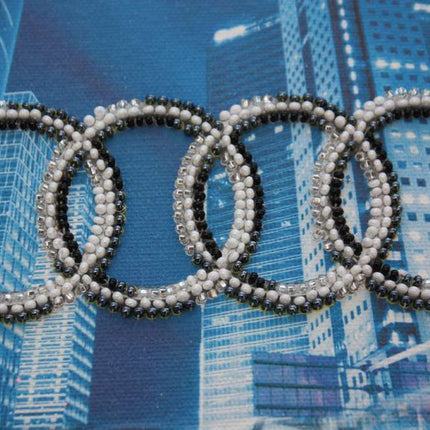 DIY Bead Embroidery Kit "Audi"  5.9"x5.9" / 15.0x15.0 cm