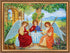 DIY Bead Embroidery Kit "Holy Trinity" 14.6"x11.8" / 37.0x30.0 cm