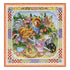 DIY Bead Embroidery Kit "Garden cockerel"  5.9"x5.9" / 15.0x15.0 cm