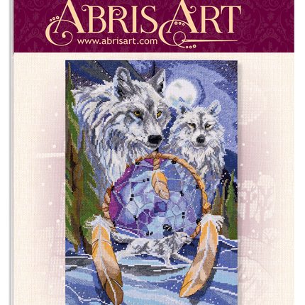 DIY Cross Stitch Kit "Dreamcatcher" 9.8"x15.0"