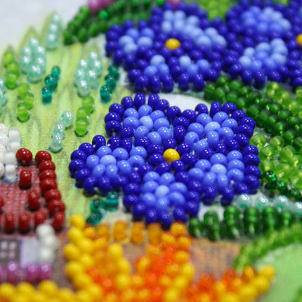 DIY Bead Embroidery Kit "Earth stars"