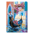 DIY Bead Embroidery Kit "Gondolier's song" 10.6"x15.7" / 27.0x40.0 cm