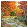Canvas for bead embroidery "Gold Autumn" 11.8"x11.8" / 30.0x30.0 cm