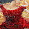 DIY Bead Embroidery Kit "Dancing light" 12.6"x11.0" / 32.0x28.0 cm