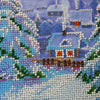 DIY Bead Embroidery Kit "Winter morning" 17.7"x12.6" / 45.0x32.0 cm