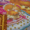 DIY Bead Embroidery Kit "Nighty night"  5.9"x5.9" / 15.0x15.0 cm