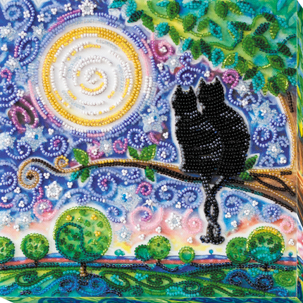 DIY Bead Embroidery Kit "Together forever"