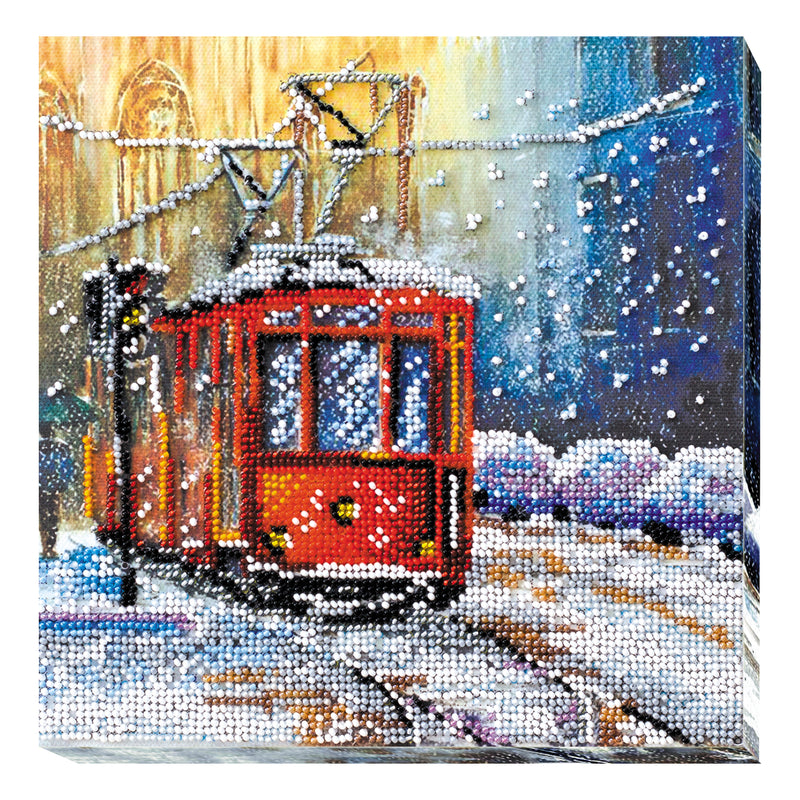 DIY Bead Embroidery Kit "Tram of wishes"