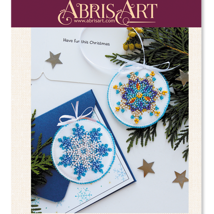 DIY Christmas tree toy kit "Small snowflake"