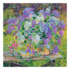 Canvas for bead embroidery "Lilac in the garden" 11.8"x11.8" / 30.0x30.0 cm