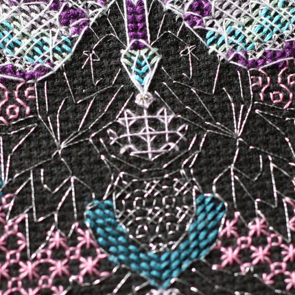DIY Cross Stitch Kit "Butterfly" 6.7"x9.8"