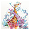 Canvas for bead embroidery "Spotty giraffes" 11.8"x11.8" / 30.0x30.0 cm