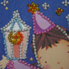 DIY Bead Embroidery Kit "Star dance"  5.9"x5.9" / 15.0x15.0 cm