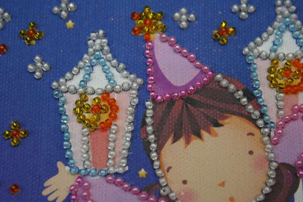 DIY Bead Embroidery Kit 