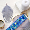 DIY Beadwork kit for creating bracelet "Feather touch"