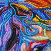 DIY Bead Embroidery Kit "Whirl away..." 13.8"x11.0" / 35.0x28.0 cm