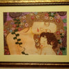 DIY Bead Embroidery Kit "Mother and Child" 14.6"x9.8" / 37.0x25.0 cm