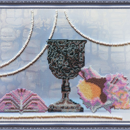 DIY Bead Embroidery Kit "Odyssey" 13.8"x9.3" / 35.0x23.5 cm