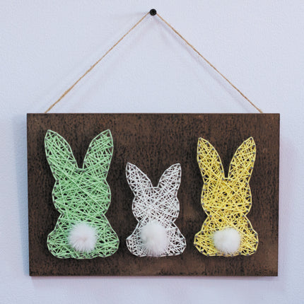 String Art Creative DIY Kit "Christmas tree" 7.5"x11.4" / 19.0x29.0 cm