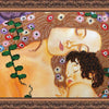 DIY Bead Embroidery Kit "Mother and Child" 14.6"x9.8" / 37.0x25.0 cm