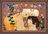 DIY Bead Embroidery Kit "Mother and Child" 14.6"x9.8" / 37.0x25.0 cm