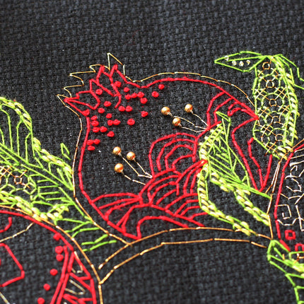 DIY Cross Stitch Kit "Grenades" 7.1"x7.5"