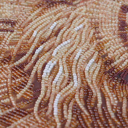 DIY Bead Embroidery Kit "Defender" 15.0"x11.4" / 38.0x29.0 cm