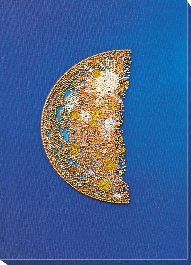 DIY Bead Embroidery Kit "Cadence-2" 11.0"x13.8" / 28.0x35.0 cm