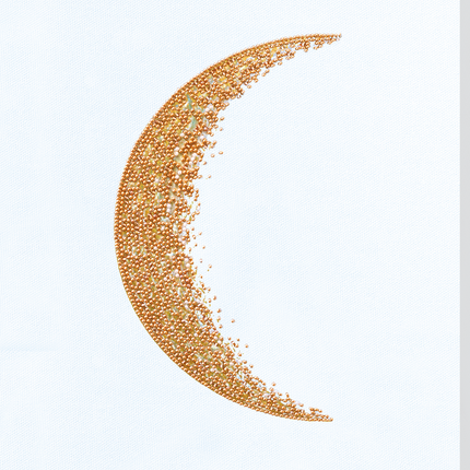 DIY Bead Embroidery Kit "Cadence-3 white" 11.0"x13.8" / 28.0x35.0 cm