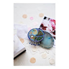 Beadwork kit for creating brooch 