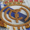 DIY Bead Embroidery Kit "FC Real Madrid"  5.9"x5.9" / 15.0x15.0 cm