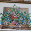 DIY Bead Embroidery Kit "Summer aroma-1" 11.8"x9.1" / 30.0x23.0 cm