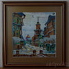 Canvas for bead embroidery "Bewitched Street" 7.9"x7.9" / 20.0x20.0 cm