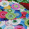 DIY Bead Embroidery Kit "Spring is coming - spring is the way!" 9.8"x12.2" / 25.0x31.0 cm