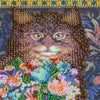 DIY Bead Embroidery Kit "Fairy-tale about a cat" 11.8"x11.8" / 30.0x30.0 cm