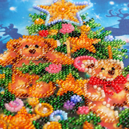 DIY Bead Embroidery Kit "Wonder-tree" 11.8"x16.5" / 30.0x42.0 cm