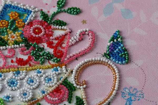 DIY Bead Embroidery Kit 