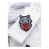 Beadwork kit for creating brooch "Little raccoon"