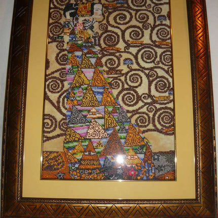 DIY Bead Embroidery Kit "Expectation" 11.8"x18.1" / 30.0x46.0 cm