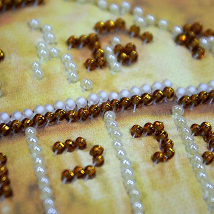 DIY Bead Embroidery Kit "Autumn Poetry" 31.1"x12.6" / 79.0x32.0 cm