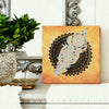 DIY Bead Embroidery Kit "Easy breath" 10.6"x10.6" / 27.0x27.0 cm