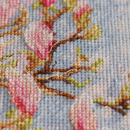 DIY Cross Stitch Kit "Morning in Paris" 6.7"x9.8"