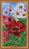 DIY Bead Embroidery Kit "Wild poppies – 2" 9.4"x17.5" / 24.0x44.5 cm