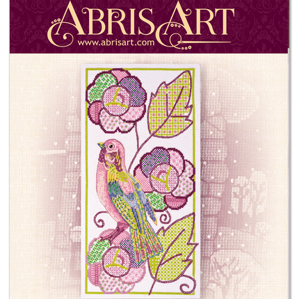 DIY Cross Stitch Kit "Birdie-2" 7.5"x14.6"